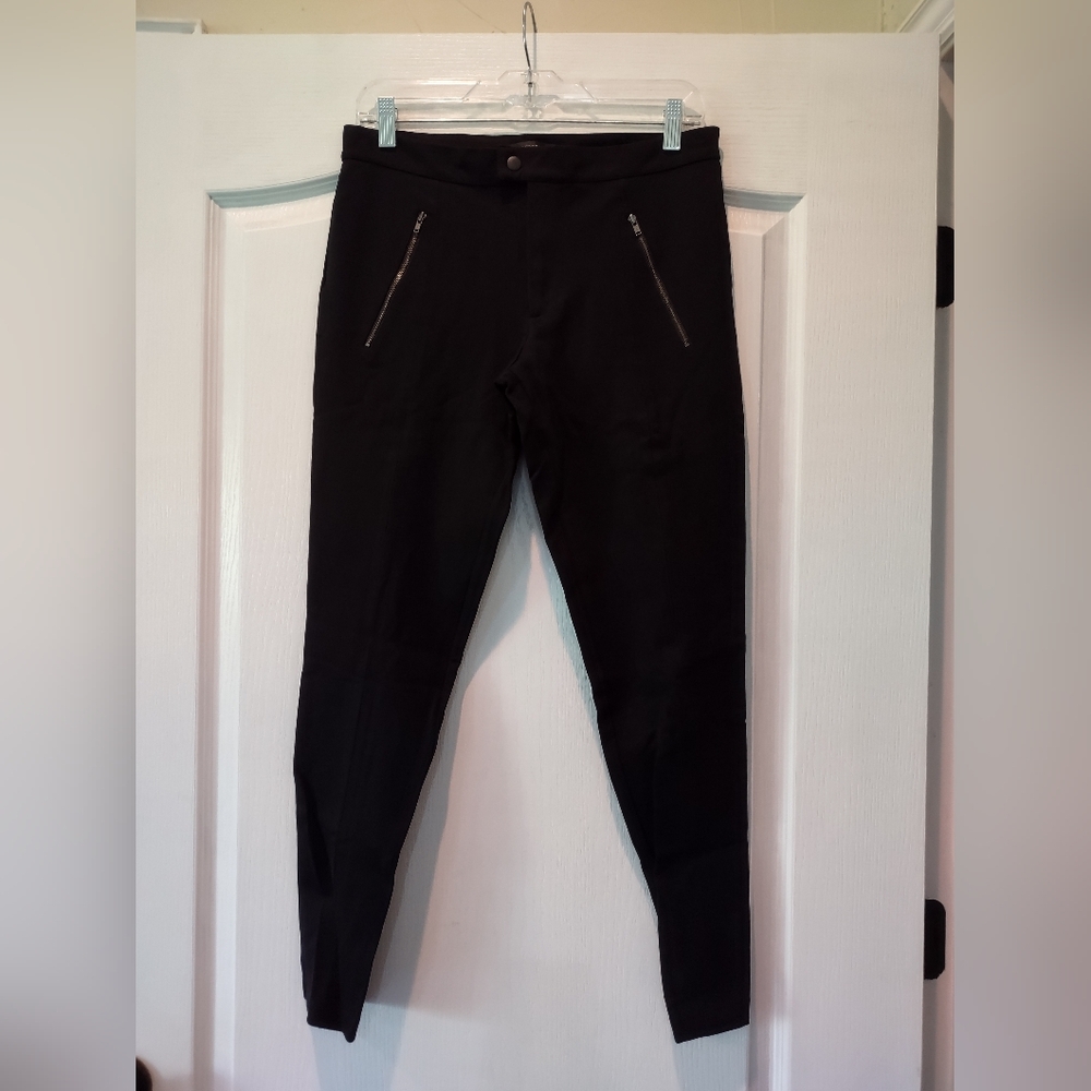 J. Crew Pixie Pants With Zip Accents Excellent Condition Size 8R